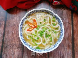 骨汤乌冬面的做法步骤:7