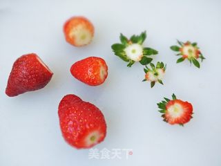 草莓糯米糍的做法步骤:3