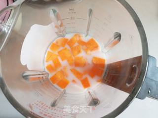 奶香南瓜浓汤的做法步骤:6