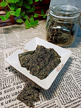 芝麻夹心海苔的做法步骤:8