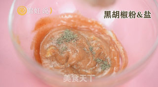 甜辣沙司烤青口的做法步骤:4