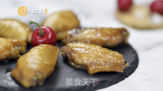 蜜汁烤鸡翅的做法步骤:8