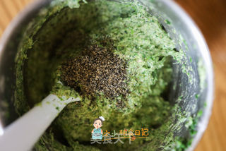 芝麻海苔蔬菜肉松脆饼的做法步骤:3