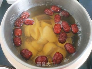 红枣雪梨苹果汤的做法步骤:6