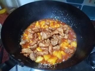 菠萝咕咾肉的做法步骤:11