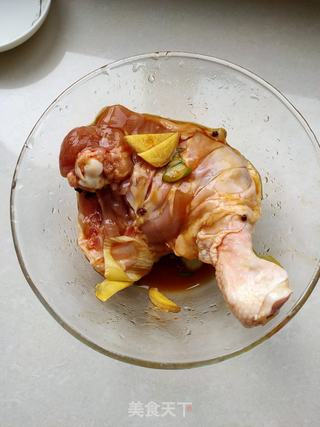 香烤鸡腿的做法步骤:3