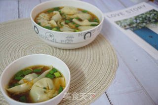 荠菜鲜肉馄饨的做法步骤:15
