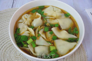 荠菜鲜肉馄饨的做法步骤:14