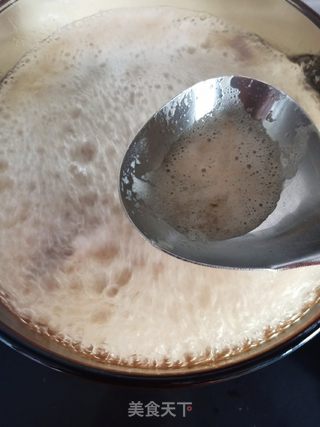 猪肝瘦肉芫西汤的做法步骤:6