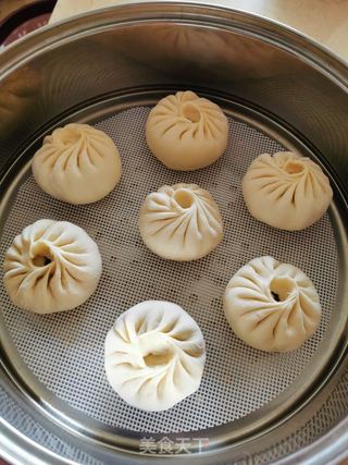冬菜肉包子的做法步骤:13