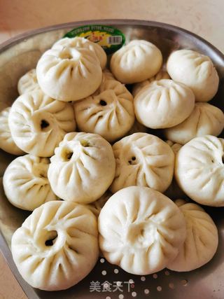 冬菜肉包子的做法步骤:15