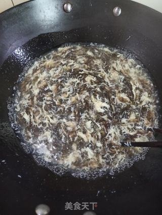 紫菜蛋花汤的做法步骤:8