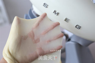 香葱肉松面包的做法步骤:5