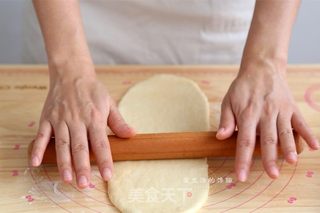 香葱肉松面包的做法步骤:8