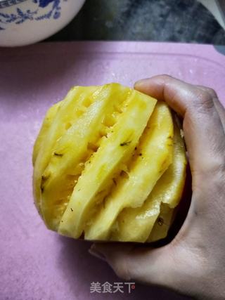 菠萝生炒骨的做法步骤:3