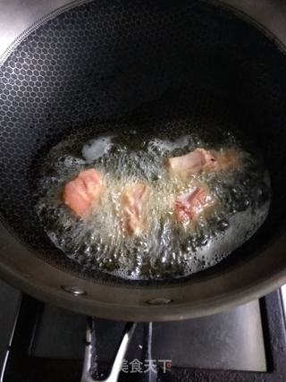 菠萝生炒骨的做法步骤:7