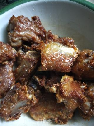 菠萝生炒骨的做法步骤:8