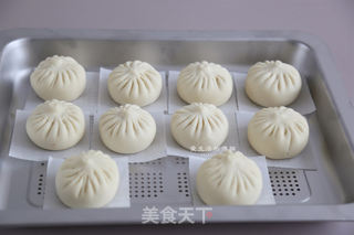 蜜汁叉烧包的做法步骤:11