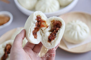 蜜汁叉烧包的做法步骤:14