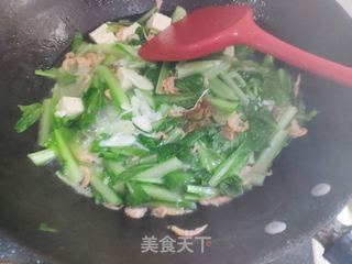 快手汤   小白菜豆腐麟虾汤的做法步骤：7