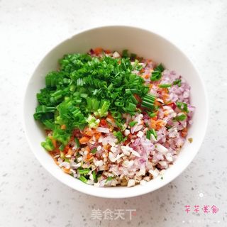 牛肉水煎包的做法步骤:8