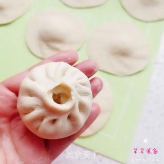 牛肉水煎包的做法步骤:16