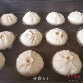 牛肉水煎包的做法步骤:18