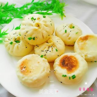 牛肉水煎包的做法步骤:22