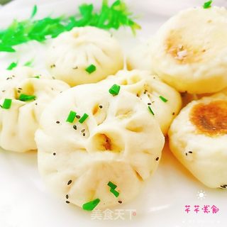 牛肉水煎包的做法步骤:24