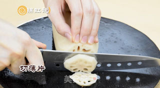 莲藕蒸肉的做法步骤:3