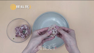 莲藕蒸肉的做法步骤:6