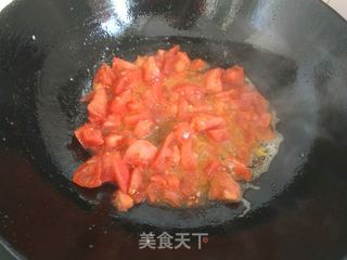 西红柿鸡蛋打卤面的做法步骤:8
