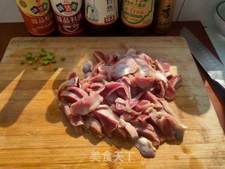 蚝油鸡胗的做法步骤:2