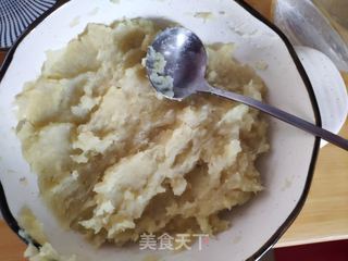 红薯糯米滋的做法步骤:4