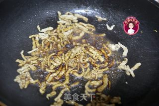 肉丝炒春笋的做法步骤：10