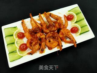 油焖大虾的做法步骤:10