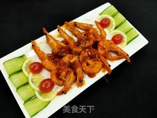 油焖大虾的做法步骤:12