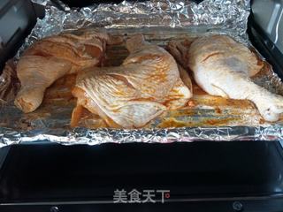 奥尔良烤鸡腿的做法步骤:9
