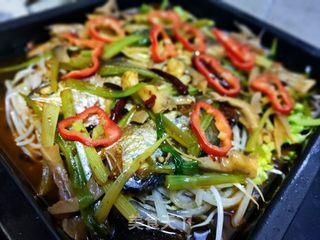 香辣烤鱼的做法步骤:28