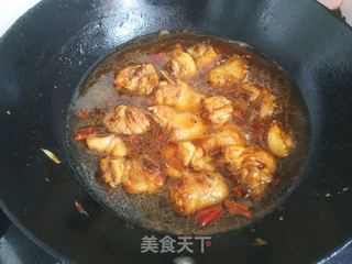香菇炖鸡腿的做法步骤:12