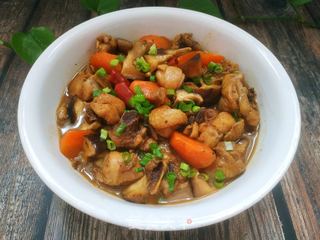 香菇炖鸡腿的做法步骤:16