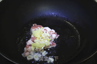 莴笋炒肉片的做法步骤:5