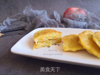 苹果鸡蛋饼的做法步骤:11
