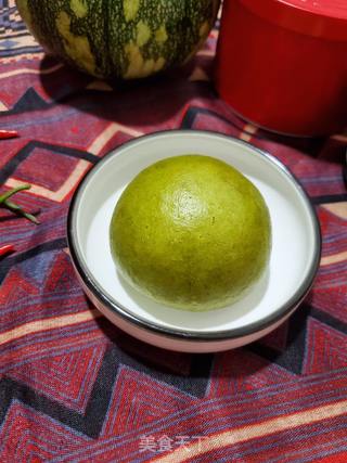 菠菜馒头的做法步骤:12
