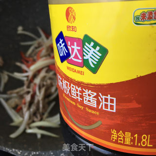 肉丝炒榨菜的做法步骤：12