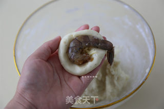 黄金芝士虾球的做法步骤:6