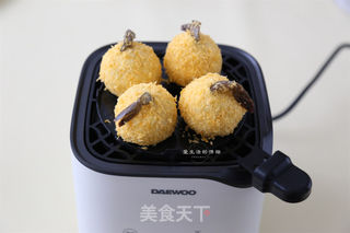 黄金芝士虾球的做法步骤:9