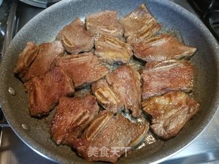 香煎牛仔骨的做法步骤:4