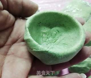 糯米炒饭青团的做法步骤:17