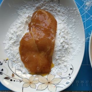 香酥鸡排的做法步骤:7